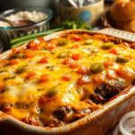 Cheeseburger-Auflauf Rezept